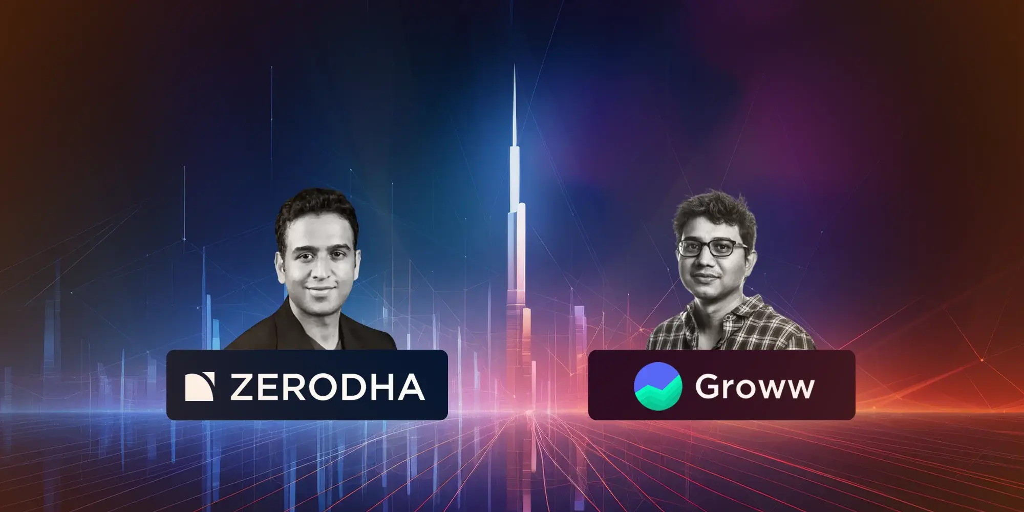 Compare Zerodha vs Groww on charges