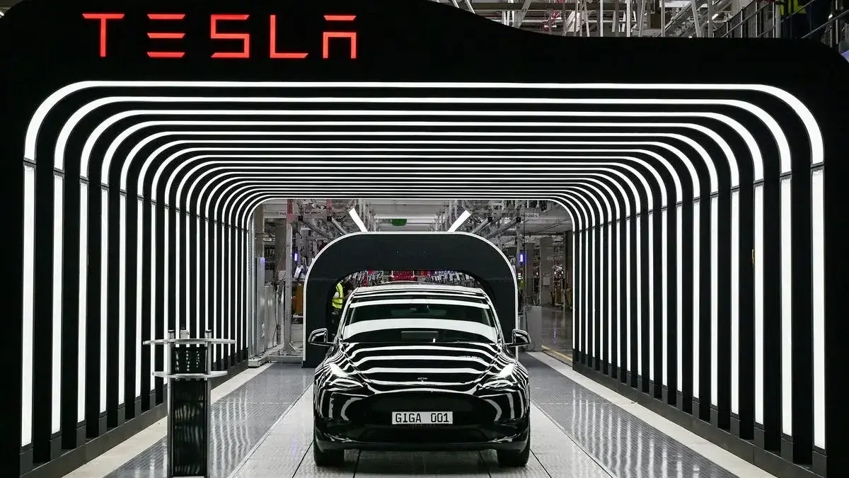 Tesla Y Model testing in Austin