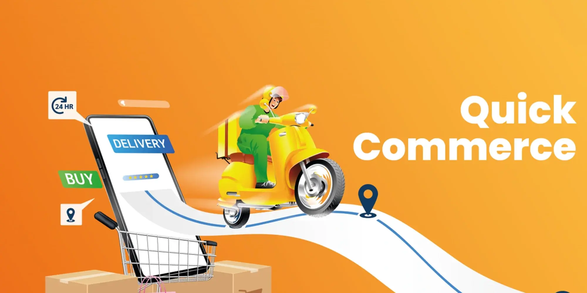 How Quick Commerce Is Transforming Retail in India’s Instant Economy? Explore how quick commerce is revolutionizing India’s retail scene with 10-minute delivery