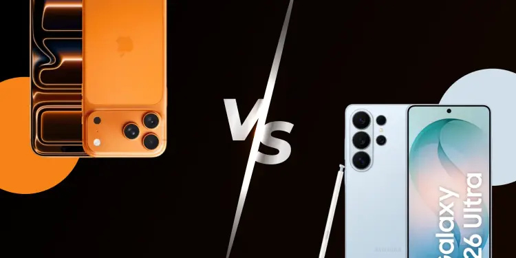 Samsung Galaxy S26 vs iPhone 17: 2026 Flagship Comparison Samsung Galaxy S26 vs iPhone 17: 2026 Flagship Comparison - TechResearch