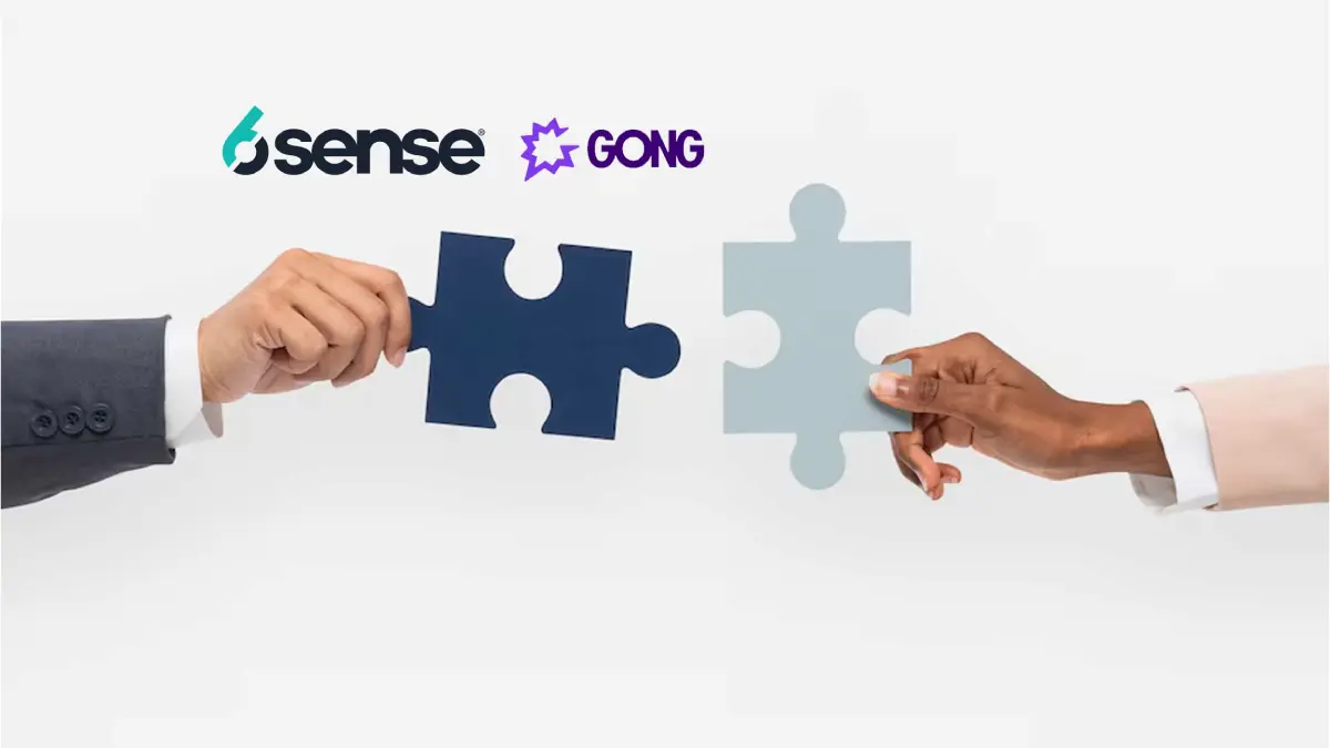 6sense Gong Partnership Empowers Sales Teams to Expedite Deal Closure 6sense Gong partnership