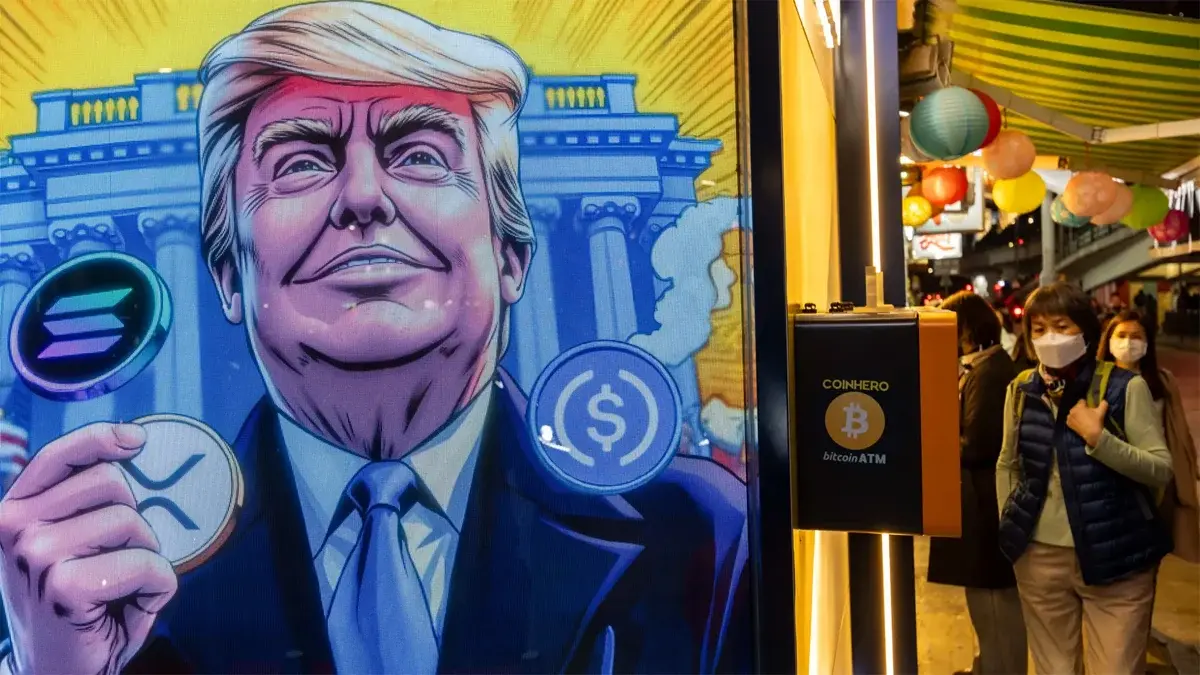Crypto Market Crashes: Trump Token Leads Declines with 20% Drop Trump Crypto Coin