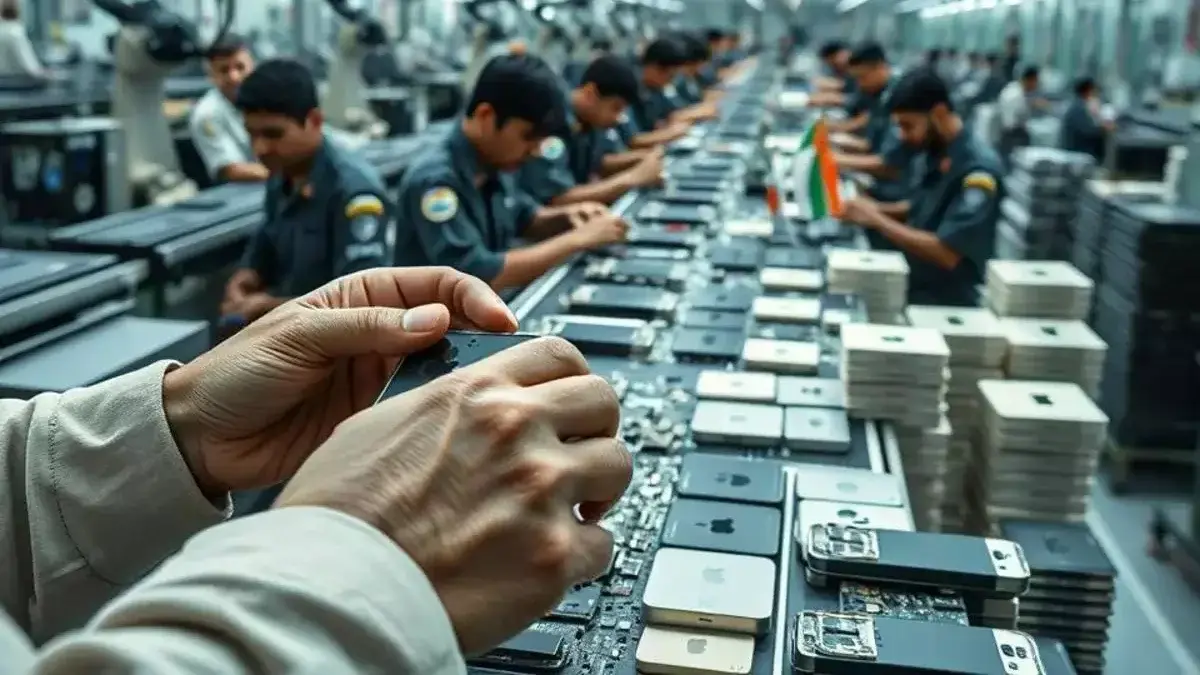 Apple Boosts iPhone Exports from India Amid Rising Trade Tensions Apple iphone exports from India