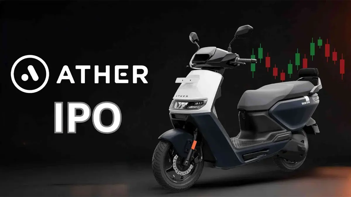 Ather Energy IPO Falls Over 8% After Weak Listing Ather Energy IPO
