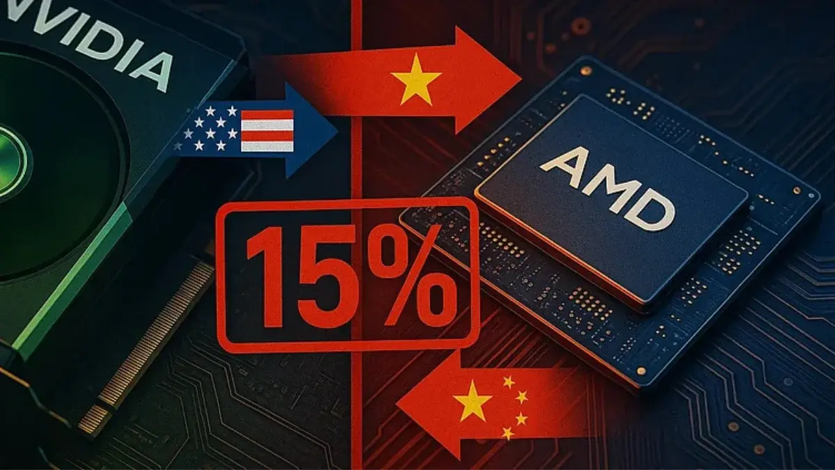 U.S. Agreed To 15% Revenue Share on Nvidia and AMD’s China Chip Sales Nvidia revenue share
