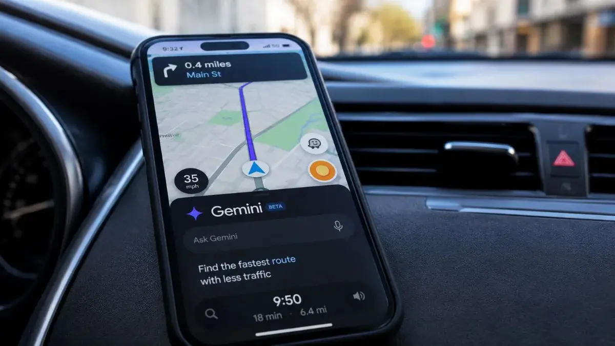 Google Brings Gemini AI to Waze With Smarter Navigation and Voice Search Waze AI-powered navigation features